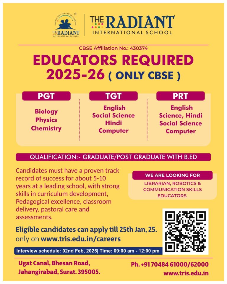 Jobs in Surat School